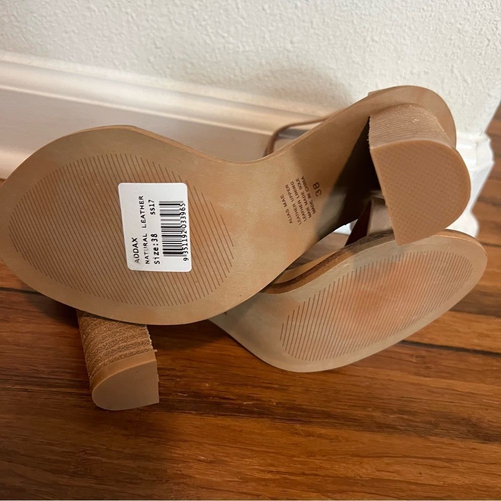 Alias Mae Addax Natural Leather Heels 38 - Picture 6 of 8